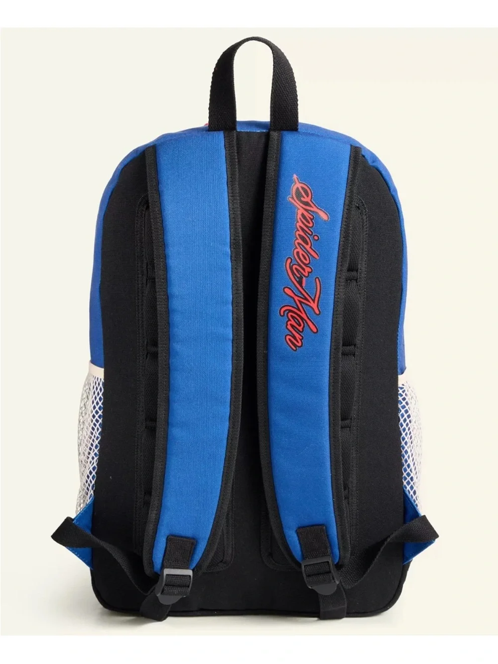 Marvel Blue & Red Spider-Man Kids Backpack with Mesh Front